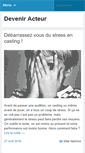 Mobile Screenshot of deveniracteur.fr